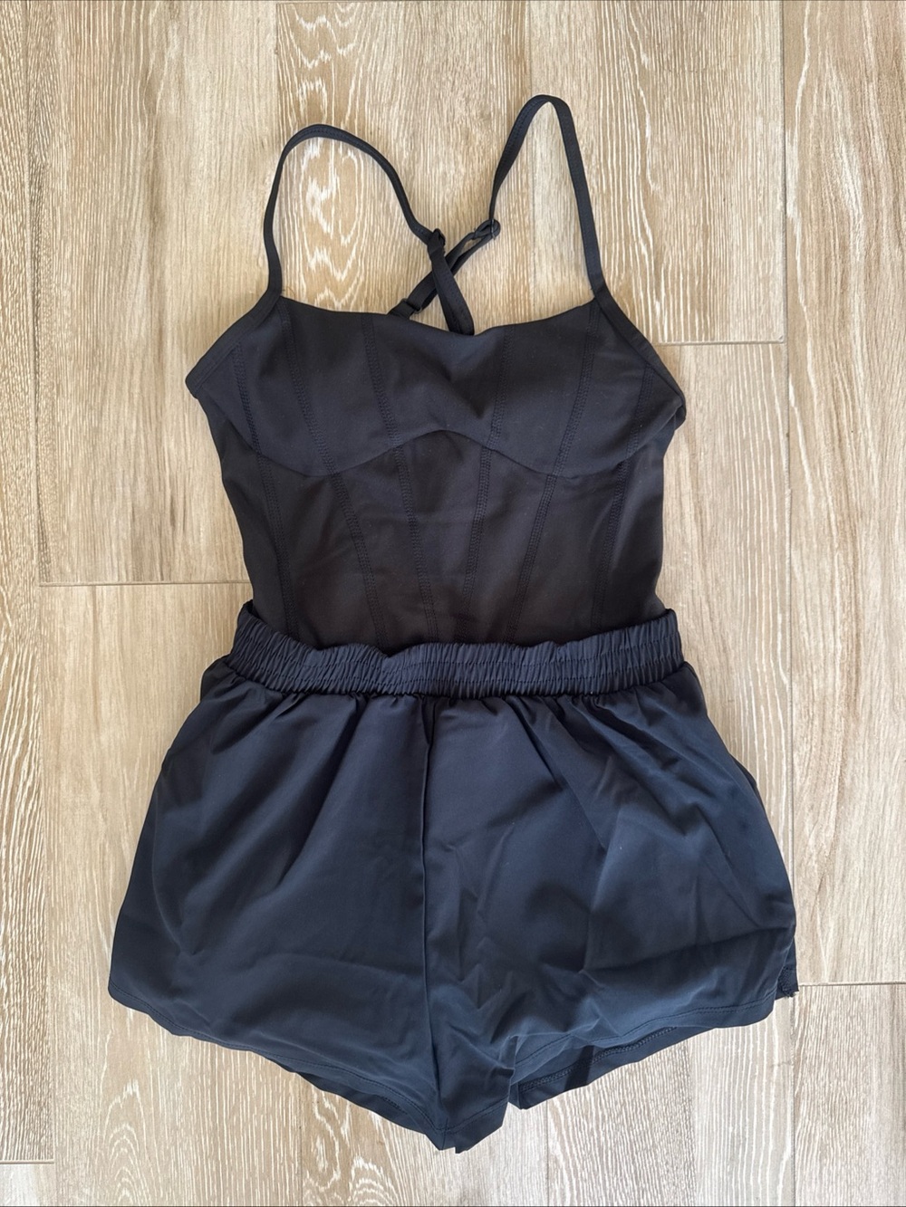 NWT Pink ultimate Runsie XS Black Victoria Secret